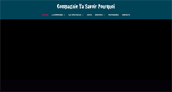 Desktop Screenshot of cievasavoirpourquoi.com